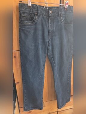 Versace Collection Men's Faded Black Straight Leg Jeans Size 32